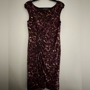 Connected Apparel Wrap Dress Size 12